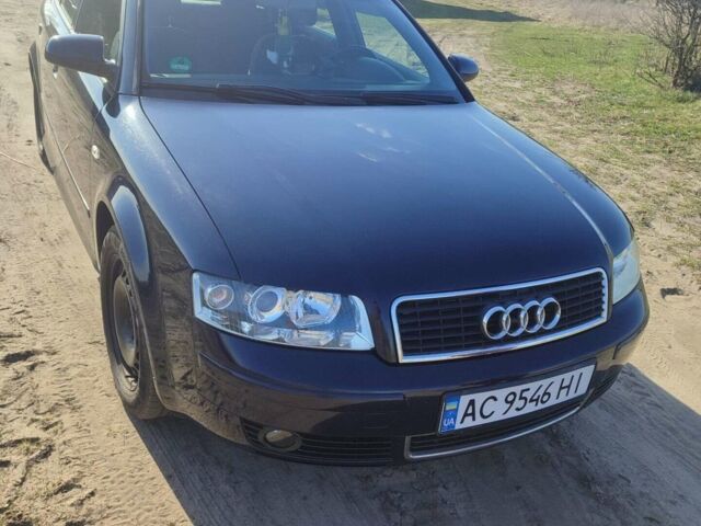 Синий Ауди А4, объемом двигателя 1.6 л и пробегом 221 тыс. км за 4800 $, фото 1 на Automoto.ua