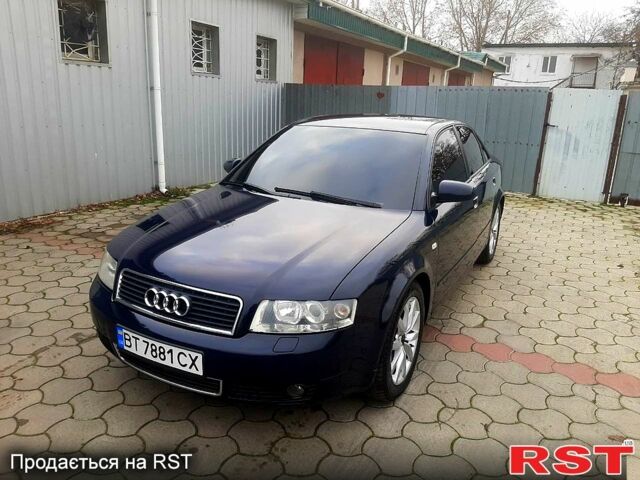 Синій Ауді А4, об'ємом двигуна 2.5 л та пробігом 314 тис. км за 6500 $, фото 1 на Automoto.ua
