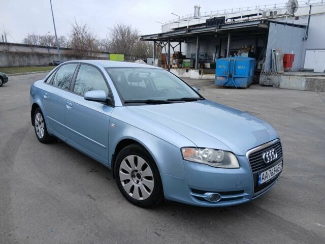 Синий Ауди А4, объемом двигателя 2 л и пробегом 181 тыс. км за 6481 $, фото 1 на Automoto.ua