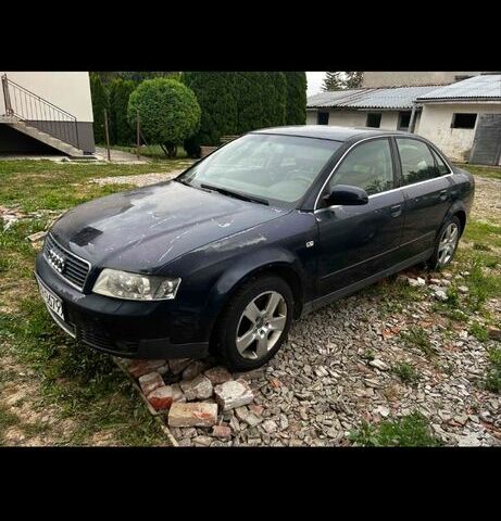 Синій Ауді А4, об'ємом двигуна 2.5 л та пробігом 330 тис. км за 2000 $, фото 1 на Automoto.ua
