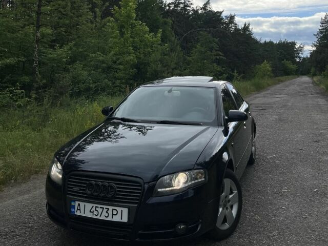 Синий Ауди А4, объемом двигателя 2 л и пробегом 320 тыс. км за 6200 $, фото 1 на Automoto.ua