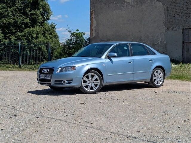Синій Ауді А4, об'ємом двигуна 2 л та пробігом 222 тис. км за 6499 $, фото 1 на Automoto.ua