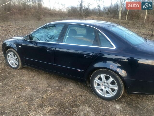 Синий Ауди А4, объемом двигателя 2.5 л и пробегом 300 тыс. км за 3200 $, фото 1 на Automoto.ua