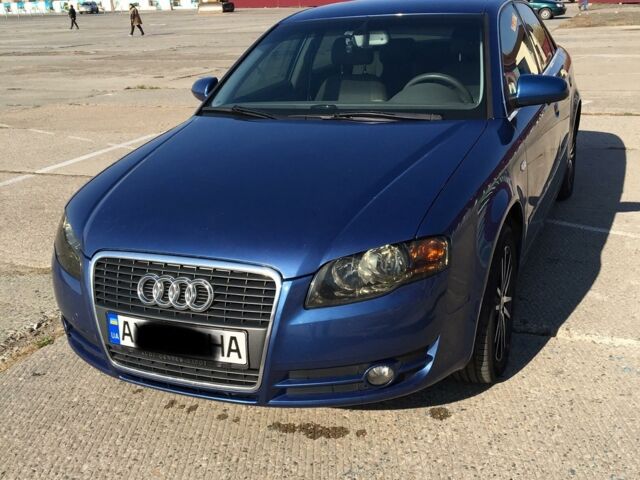 Синій Ауді А4, об'ємом двигуна 2 л та пробігом 180 тис. км за 8600 $, фото 1 на Automoto.ua