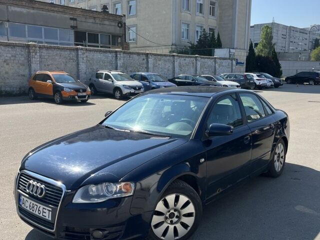 Синий Ауди А4, объемом двигателя 2.5 л и пробегом 375 тыс. км за 3700 $, фото 1 на Automoto.ua
