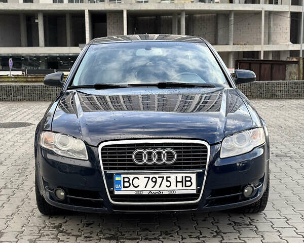 Синий Ауди А4, объемом двигателя 1.98 л и пробегом 187 тыс. км за 7500 $, фото 1 на Automoto.ua