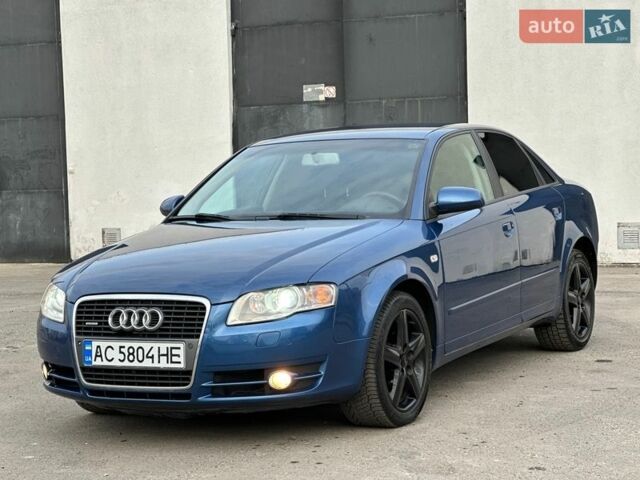 Синий Ауди А4, объемом двигателя 2.97 л и пробегом 285 тыс. км за 5999 $, фото 1 на Automoto.ua