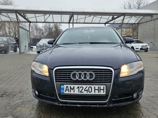 Синий Ауди А4, объемом двигателя 1.9 л и пробегом 343 тыс. км за 6400 $, фото 1 на Automoto.ua