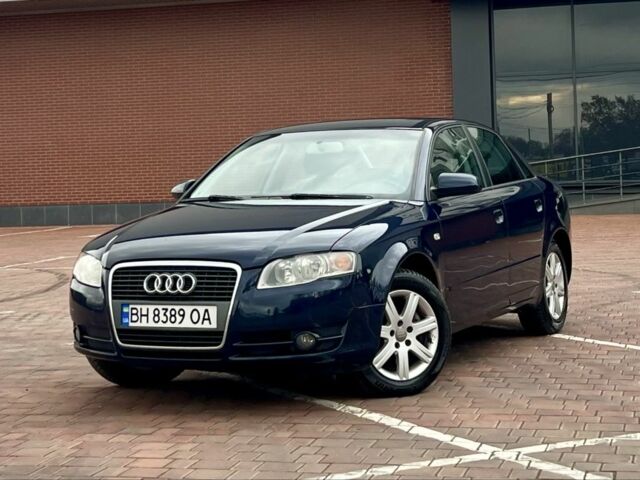 Синій Ауді А4, об'ємом двигуна 2 л та пробігом 274 тис. км за 6500 $, фото 1 на Automoto.ua