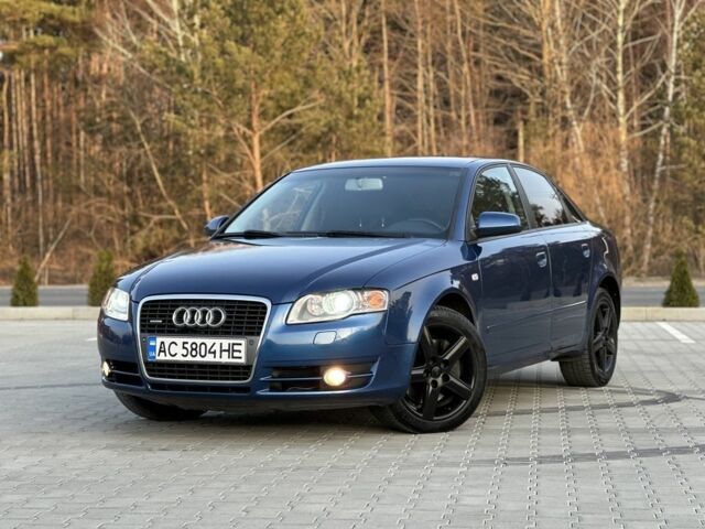 Синий Ауди А4, объемом двигателя 3 л и пробегом 280 тыс. км за 5999 $, фото 1 на Automoto.ua