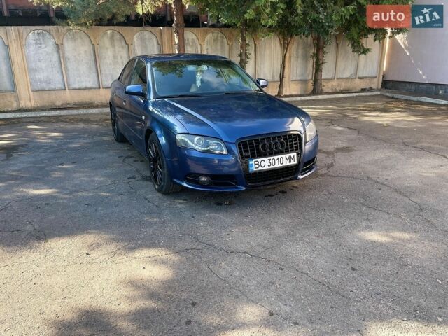 Синій Ауді А4, об'ємом двигуна 1.97 л та пробігом 213 тис. км за 6500 $, фото 1 на Automoto.ua