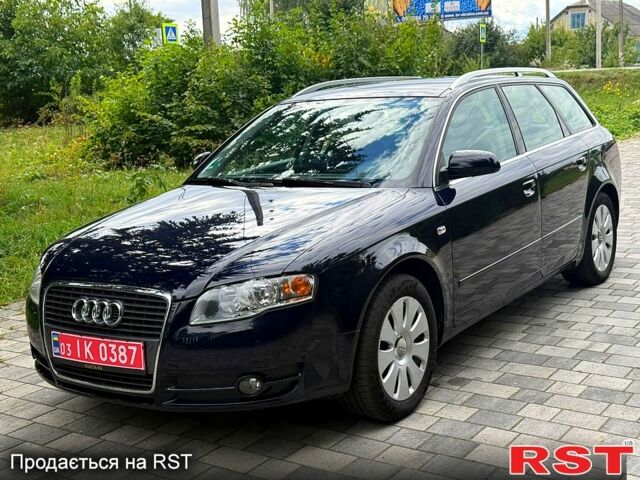 Синій Ауді А4, об'ємом двигуна 2 л та пробігом 201 тис. км за 7600 $, фото 1 на Automoto.ua