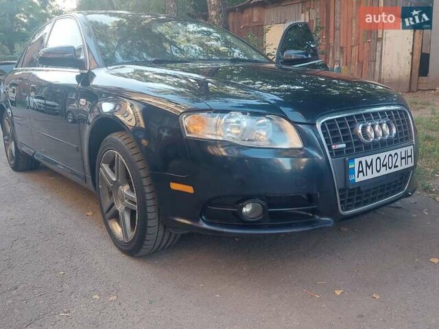 Синій Ауді А4, об'ємом двигуна 2.01 л та пробігом 365 тис. км за 6550 $, фото 1 на Automoto.ua