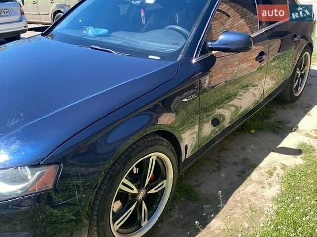 Синий Ауди А4, объемом двигателя 2 л и пробегом 195 тыс. км за 9500 $, фото 1 на Automoto.ua