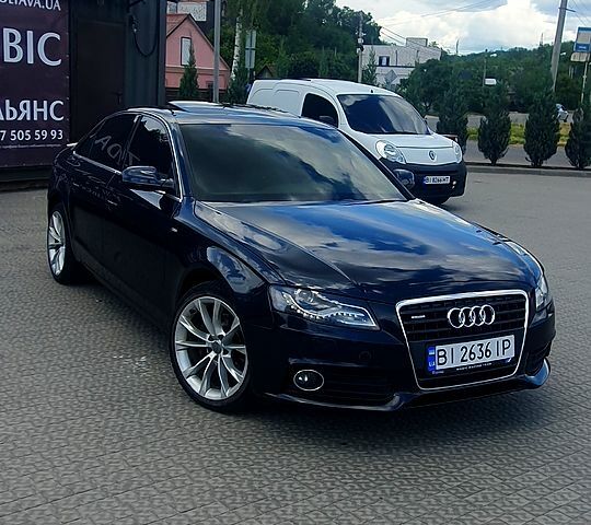 Синій Ауді А4, об'ємом двигуна 2 л та пробігом 232 тис. км за 9300 $, фото 1 на Automoto.ua