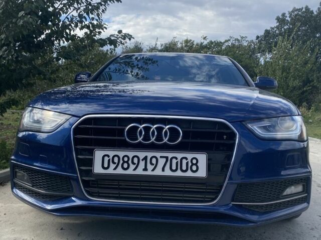 Синій Ауді А4, об'ємом двигуна 2 л та пробігом 154 тис. км за 14500 $, фото 1 на Automoto.ua