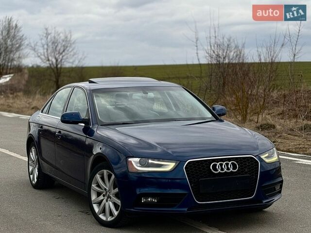 Синий Ауди А4, объемом двигателя 2 л и пробегом 206 тыс. км за 10250 $, фото 1 на Automoto.ua