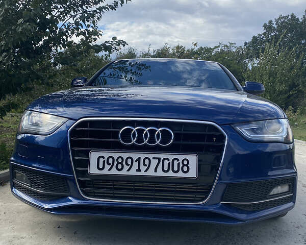 Синий Ауди А4, объемом двигателя 1.98 л и пробегом 158 тыс. км за 13999 $, фото 1 на Automoto.ua