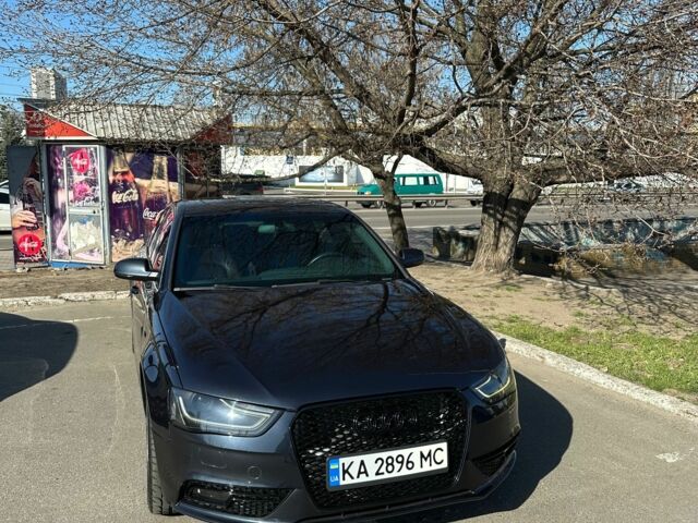 Синій Ауді А4, об'ємом двигуна 2 л та пробігом 233 тис. км за 10000 $, фото 1 на Automoto.ua