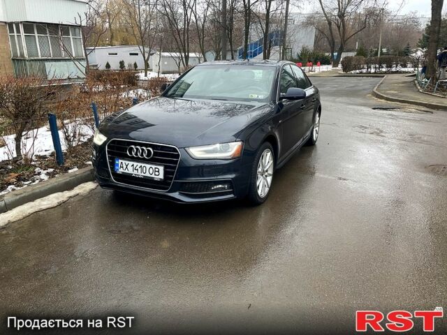 Синий Ауди А4, объемом двигателя 2 л и пробегом 222 тыс. км за 14500 $, фото 1 на Automoto.ua