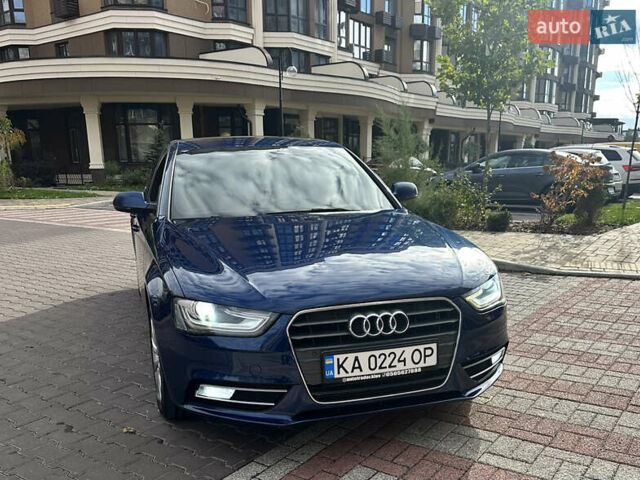 Ауді А4 2013 у Києві на Automoto.ua Синій Ауді А4, об'ємом двигуна 1.98 л та пробігом 200 тис. км за 10500 $, фото 1 на Automoto.ua