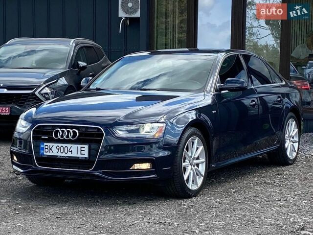 Синій Ауді А4, об'ємом двигуна 2 л та пробігом 202 тис. км за 13500 $, фото 1 на Automoto.ua