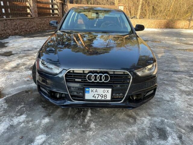 Синий Ауди А4, объемом двигателя 2 л и пробегом 210 тыс. км за 12400 $, фото 1 на Automoto.ua