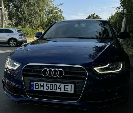 Синий Ауди А4, объемом двигателя 2 л и пробегом 170 тыс. км за 14000 $, фото 1 на Automoto.ua