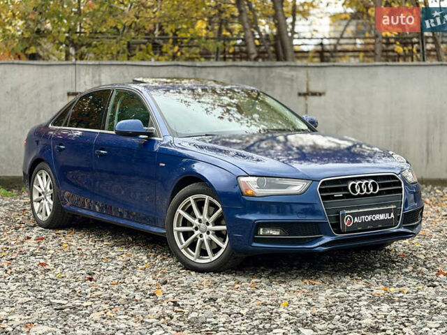 Синий Ауди А4, объемом двигателя 1.98 л и пробегом 192 тыс. км за 13490 $, фото 1 на Automoto.ua