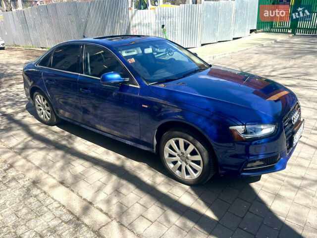 Синій Ауді А4, об'ємом двигуна 2 л та пробігом 100 тис. км за 15600 $, фото 1 на Automoto.ua