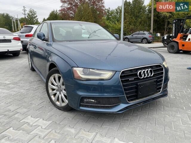 Синій Ауді А4, об'ємом двигуна 2 л та пробігом 63 тис. км за 13950 $, фото 1 на Automoto.ua
