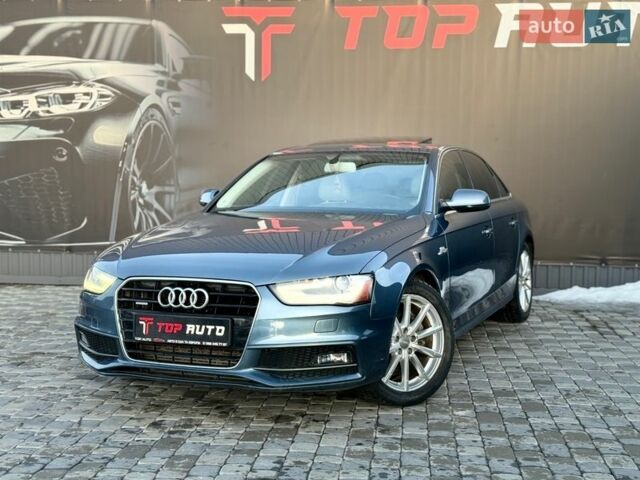 Синий Ауди А4, объемом двигателя 2 л и пробегом 195 тыс. км за 12300 $, фото 1 на Automoto.ua