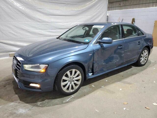 Синий Ауди А4, объемом двигателя 2 л и пробегом 39 тыс. км за 1500 $, фото 1 на Automoto.ua