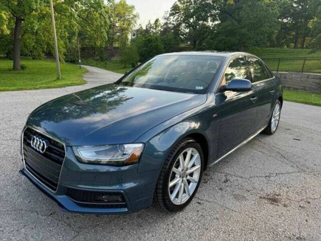 Синий Ауди А4, объемом двигателя 2 л и пробегом 65 тыс. км за 3300 $, фото 1 на Automoto.ua