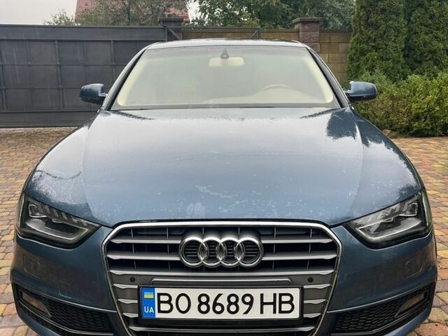 Синий Ауди А4, объемом двигателя 1.98 л и пробегом 156 тыс. км за 10500 $, фото 1 на Automoto.ua