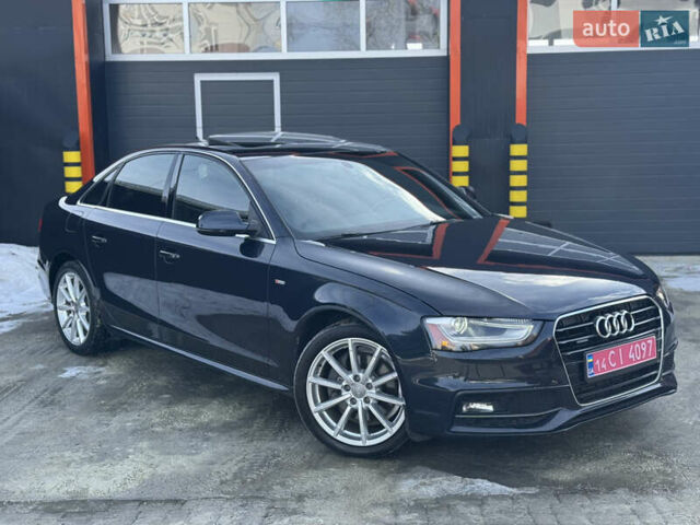 Синий Ауди А4, объемом двигателя 2 л и пробегом 174 тыс. км за 13650 $, фото 1 на Automoto.ua