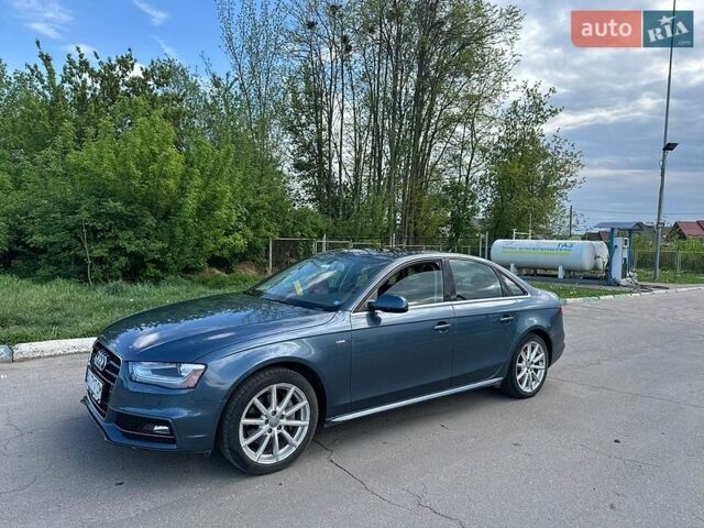 Синий Ауди А4, объемом двигателя 2 л и пробегом 220 тыс. км за 8800 $, фото 1 на Automoto.ua