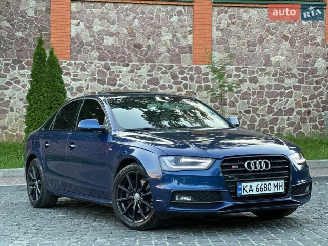 Синий Ауди А4, объемом двигателя 2 л и пробегом 128 тыс. км за 12900 $, фото 1 на Automoto.ua