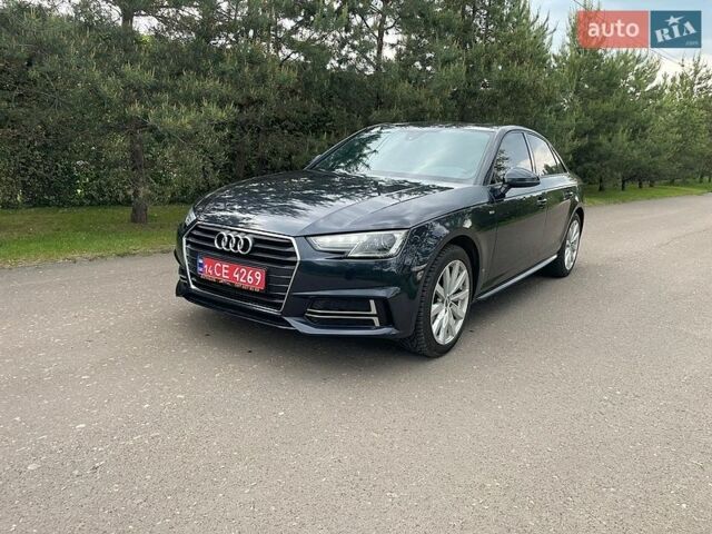 Синій Ауді А4, об'ємом двигуна 2 л та пробігом 180 тис. км за 13300 $, фото 1 на Automoto.ua