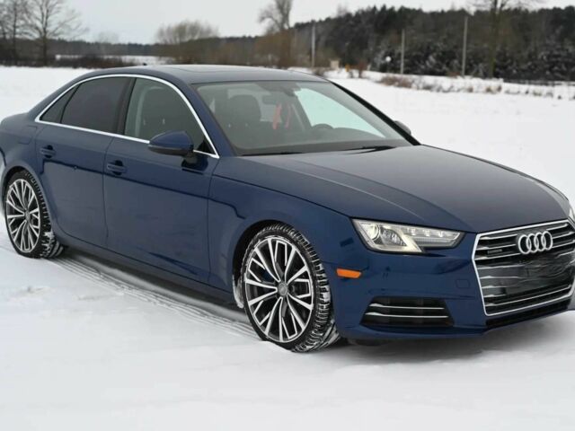 Синий Ауди А4, объемом двигателя 2 л и пробегом 70 тыс. км за 10700 $, фото 1 на Automoto.ua
