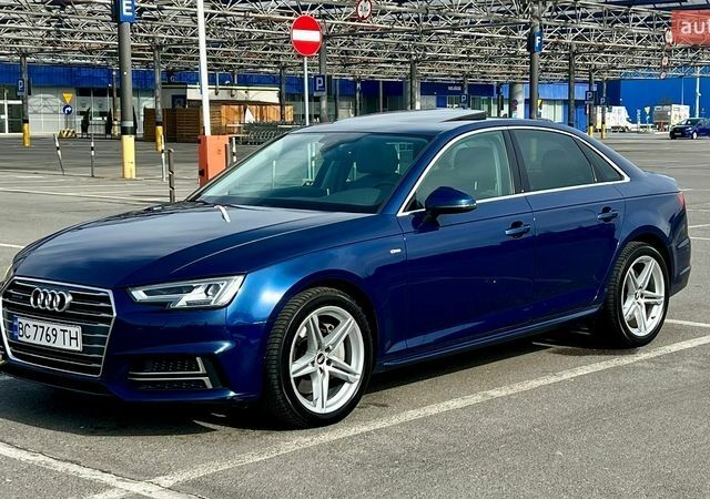 Синий Ауди А4, объемом двигателя 1.98 л и пробегом 129 тыс. км за 19300 $, фото 1 на Automoto.ua
