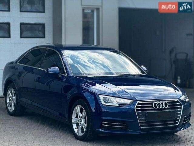 Синий Ауди А4, объемом двигателя 1.98 л и пробегом 95 тыс. км за 20500 $, фото 1 на Automoto.ua