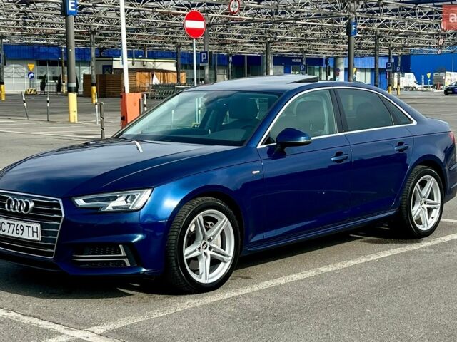 Синій Ауді А4, об'ємом двигуна 1.98 л та пробігом 129 тис. км за 17500 $, фото 1 на Automoto.ua