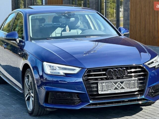 Синій Ауді А4, об'ємом двигуна 2 л та пробігом 107 тис. км за 19300 $, фото 1 на Automoto.ua