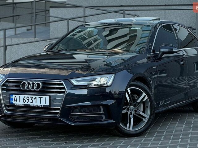 Синий Ауди А4, объемом двигателя 2 л и пробегом 265 тыс. км за 16800 $, фото 1 на Automoto.ua