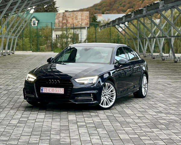 Синий Ауди А4, объемом двигателя 2 л и пробегом 72 тыс. км за 21900 $, фото 1 на Automoto.ua
