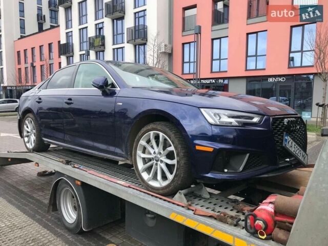 Синій Ауді А4, об'ємом двигуна 1.98 л та пробігом 102 тис. км за 8500 $, фото 1 на Automoto.ua