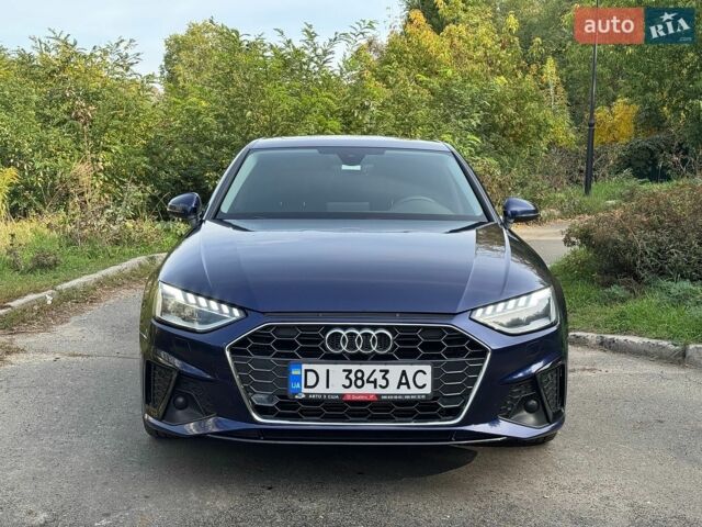 Синий Ауди А4, объемом двигателя 1.98 л и пробегом 112 тыс. км за 21500 $, фото 1 на Automoto.ua