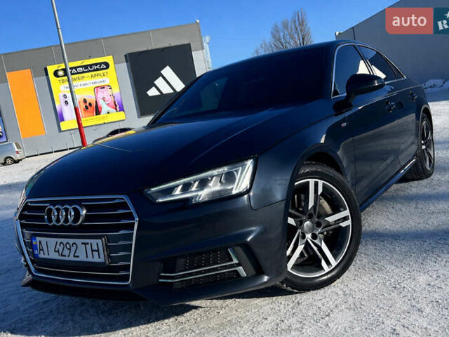 Синій Ауді А4, об'ємом двигуна 2 л та пробігом 189 тис. км за 19300 $, фото 1 на Automoto.ua