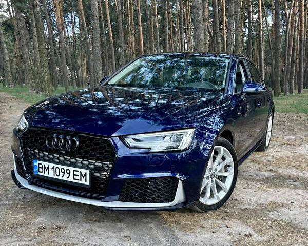 Синий Ауди А4, объемом двигателя 1.98 л и пробегом 170 тыс. км за 21999 $, фото 1 на Automoto.ua